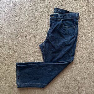 Duluth Jeans Mens 40x30 Flex Weekender High Rise Blue Medium Wash Denim